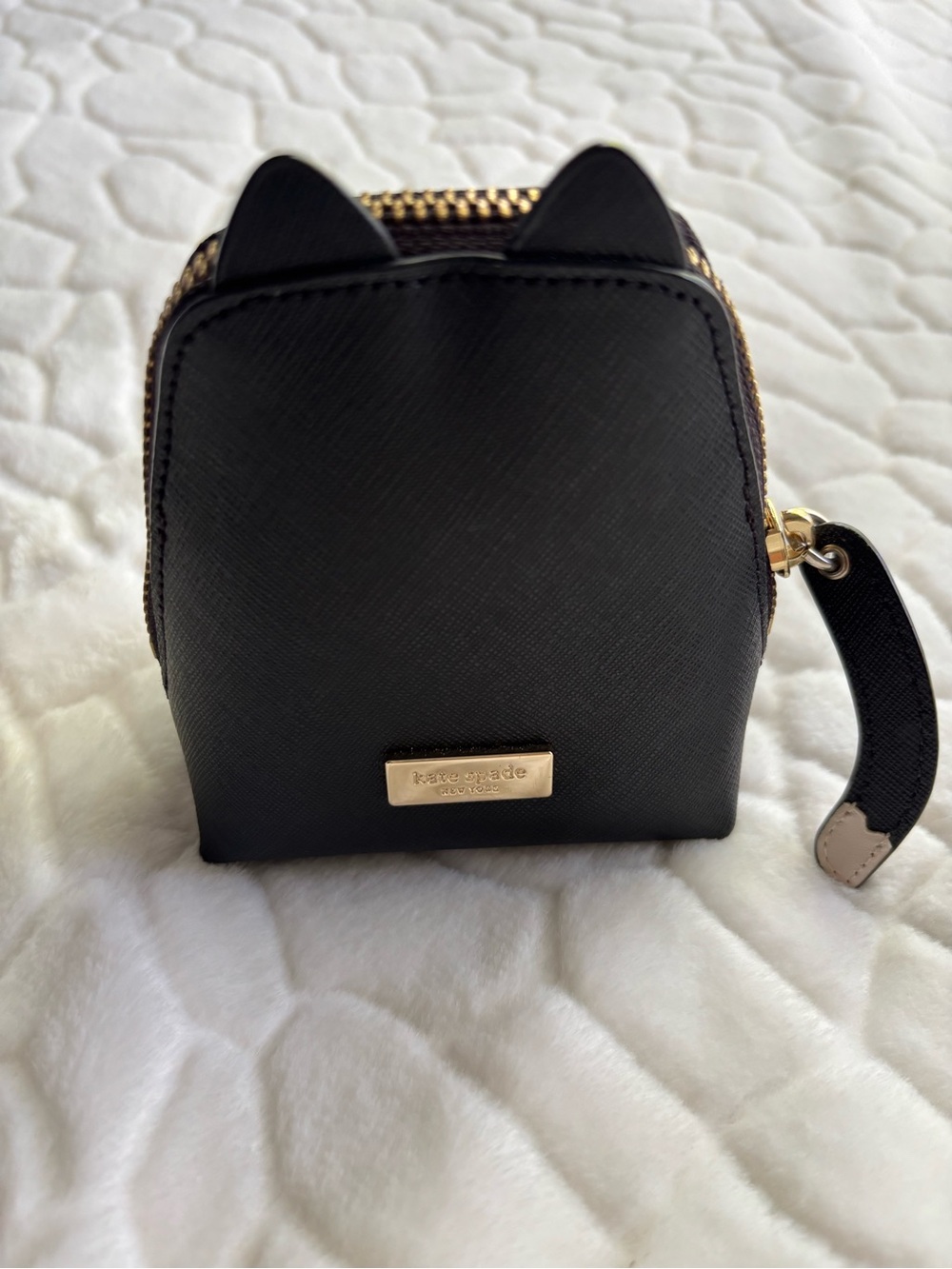 Kate Spade NY JAZZ THINGS UP CAT COIN PURSE - Picture 5 of 12
